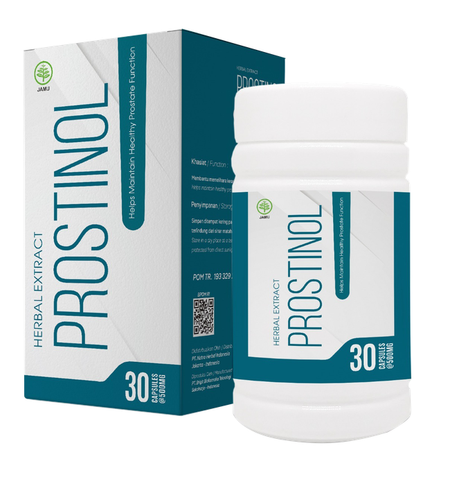 Prostinol herbal extract prostate supplement, 30 capsules